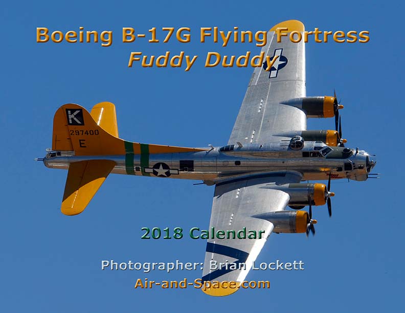 Lockett Books Calendar Catalog: Boeing B-17G Flying Fortress <em>Fuddy Duddy</em>